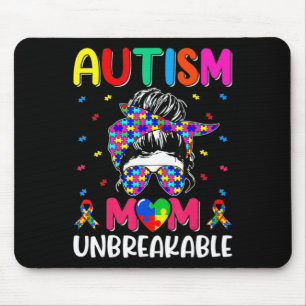 Autistische Autismus Bewusstseinsbildung Mama Lebe Mousepad