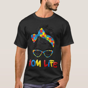 Autistische Autismus Sensibilisierung Mama Leben F T-Shirt