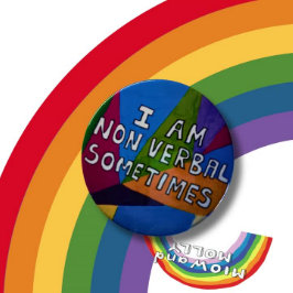 Autistische Autismus-Spektrumstörung ASD Button