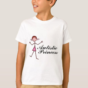 Autistische Prinzessin (Mädchen) T-Shirt