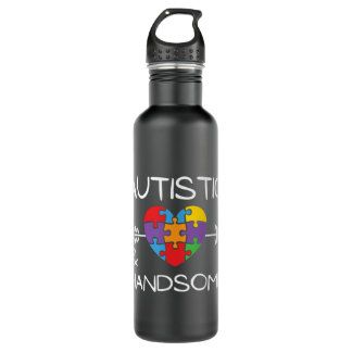 Autistische und handfeste Sensibilisierung für Aut Edelstahlflasche