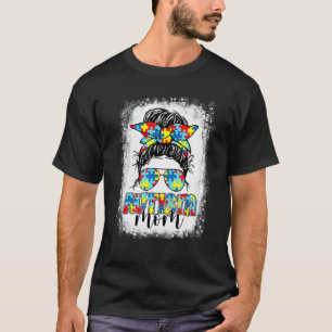 Autistischer Autismus-Bewusstseins-Mom-Leben S Fra T-Shirt