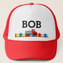 Autistischer Hut mit NAME Baseball Cap