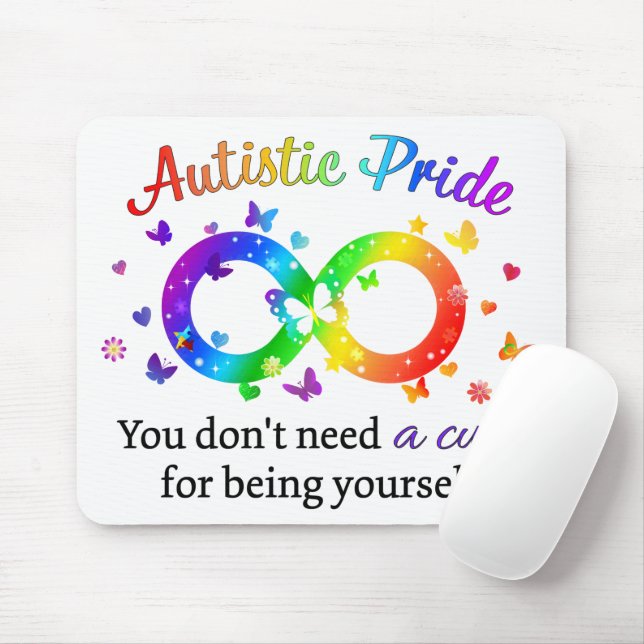 Autistischer Prix Mousepad (Mit Mouse)