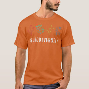 Autistisches Bewusstsein Monat Neurodivergenz ADHD T-Shirt
