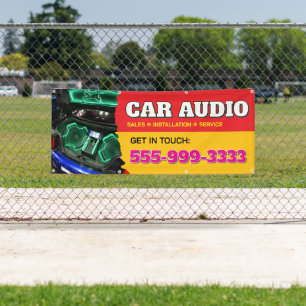 Auto Audio Custom Banner