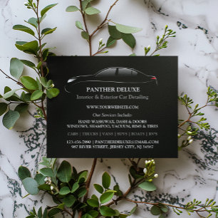 Auto-Aufbereitung Autowaschanlage Flyer Vorlage