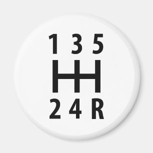 Auto-Auto-Gangschaltung 5 Magnet