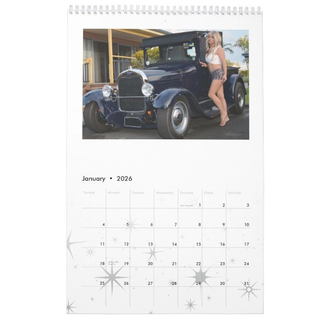Auto-Auto-Kalender Kalender (Jan 2026)