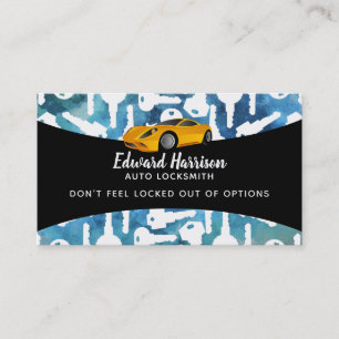Auto-Bauschlosser-Geschäfts-Karten Visitenkarte