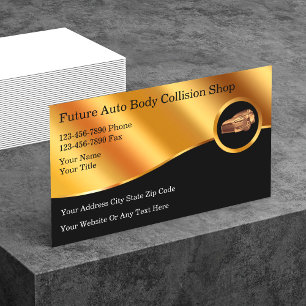 Auto Body Collision Business Cards Visitenkarte