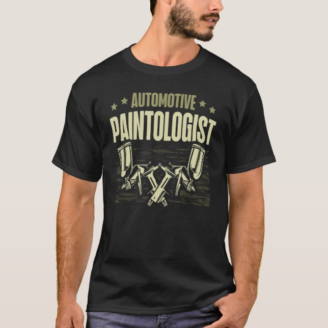 Auto Body Painter Auto Det T-Shirt (Vorderseite)