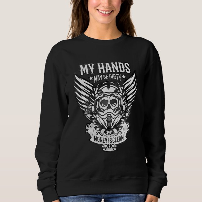 Auto Body Painter Car Painter Sweatshirt (Vorderseite)