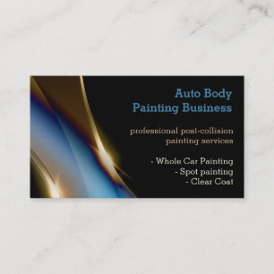 Auto Body Painting BERUFLICH Visitenkarte