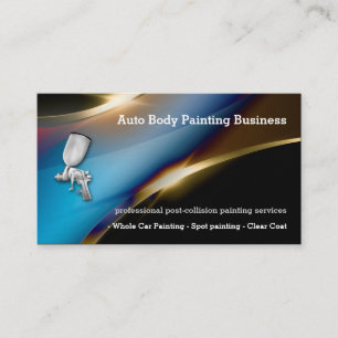Auto Body Painting Berufliche Visitenkarte