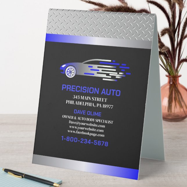 Auto Body Work Custom Car Paint Detection Collison Tischaufsteller (In Situ (Tisch))