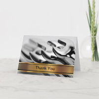 Auto Business Danke Cards