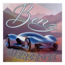 AUTO CAR POSTER