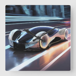 AUTO CAR QUADRATISCHE WANDUHR