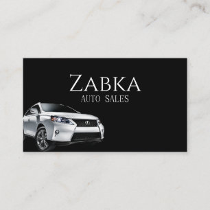 Auto Car Sales Deal Visitenkarte
