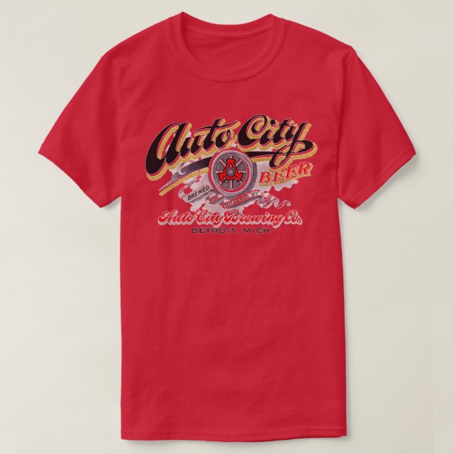 Auto City Beer T-Shirt (Design vorne)