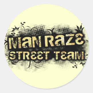 auto-collant jaune MRST