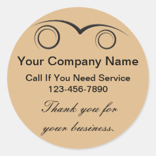 Auto Dankeschön an Stickers