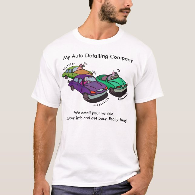 Auto Detailer Company T-Shirt (Vorderseite)