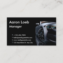 Auto Detailinformationen Auto Reparatur QR-Code Visitenkarte