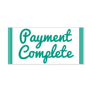 Auto-encreur Tampon en caoutchouc "Paiement effectué"