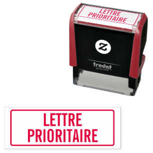 Auto-encreur Tampon Lettre Prioritaire