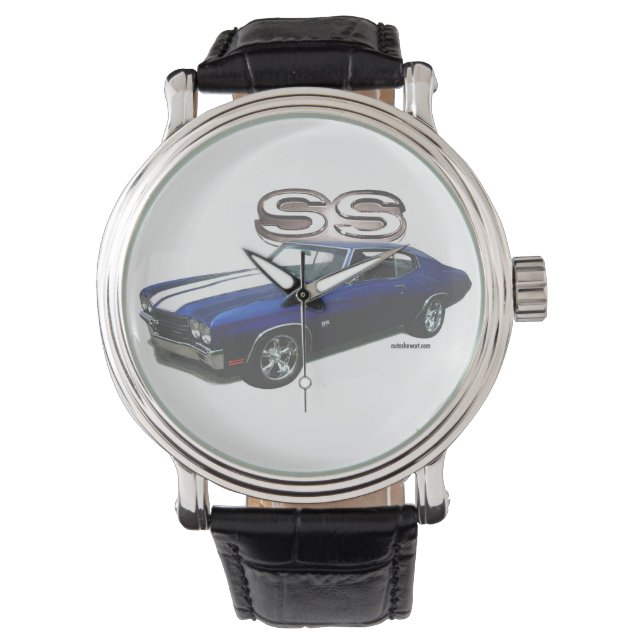 Auto Face Watch 1970 Chevelle SS Armbanduhr (Vorderseite)