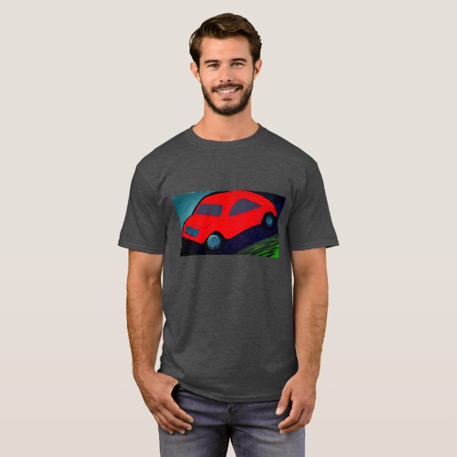 Auto fahren T-Shirt (Vorne ganz)
