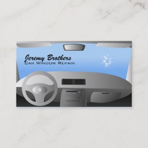 Auto-Fenster-Reparatur-Visitenkarten Visitenkarte