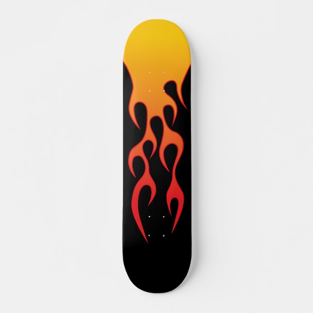 Auto-Flamme Skateboard (Vorne)