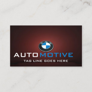 Auto für Autos im Detail Moderne Automobilreinigun Visitenkarte