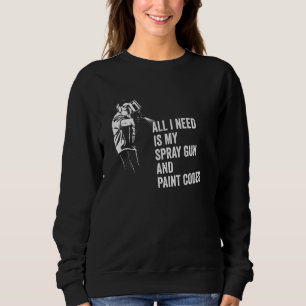 Auto für die Karosserie-Maler Sweatshirt