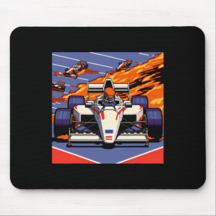 Auto für Mechanic Sports Fan Retro 90er Videospiel Mousepad