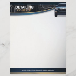 Auto im Detail | Auto-Reinigungsdienste | Briefbogen