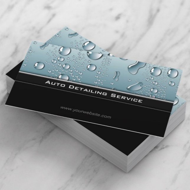 Auto im Detail Berufliches Kraftfahrzeug Visitenkarte (Von Creator hochgeladen)