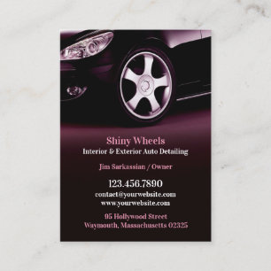 Auto im Detail Chubby-Visitenkarte Visitenkarte