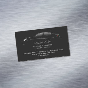 Auto im Detail Magnetische Visitenkarte