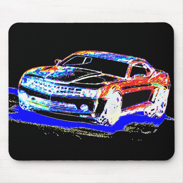 Auto-Kunst Mousepad (Vorne)