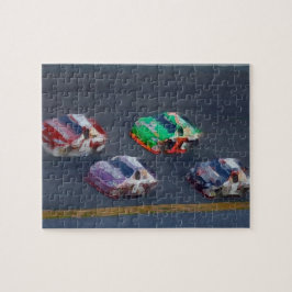 Auto-laufendes Puzzlespiel