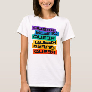 Auto Magnet. LGBT+Stolz. Que. T-Shirt