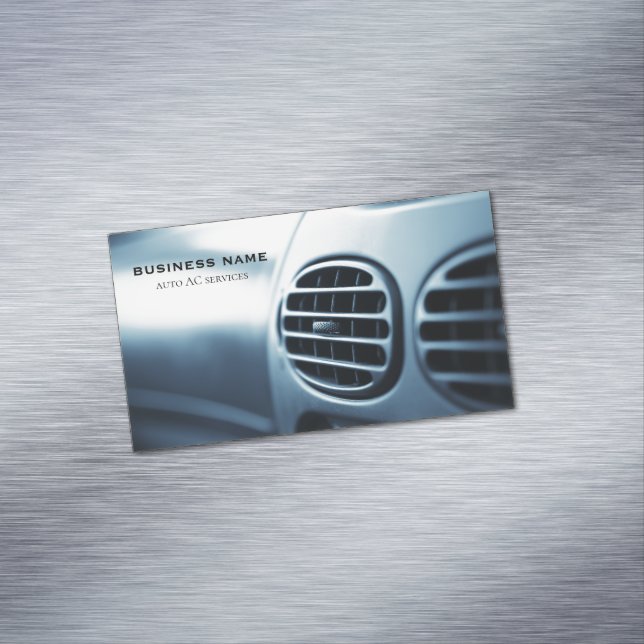 Auto Magnetische Visitenkarte (Beispiel)