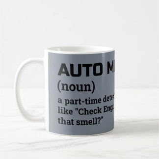 Auto-mécanique Définition Café Mug