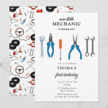 Auto Mechanic Automotive Tools Junge ersten Geburt