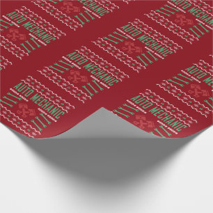 Auto Mechanic Ugly Weihnachtssüßer Geschenkpapier