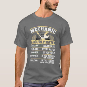 Auto-Mechaniker in Shirt